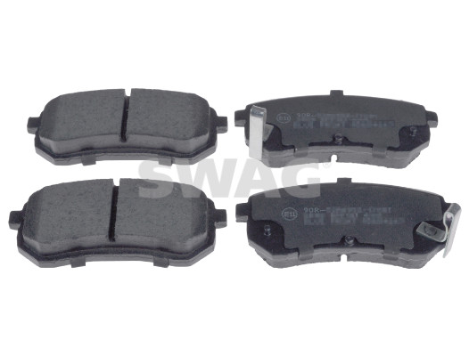 Brake Pad Set, disc brake - 33 10 7476 SWAG